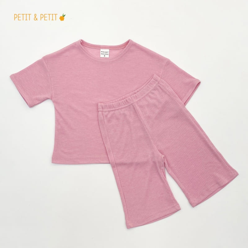 PETIT & PETIT - Korean Children Fashion - #Kfashion4kids - Softly Top Bottom Set - 2