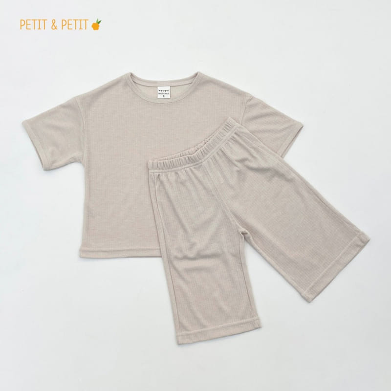 PETIT & PETIT - Korean Children Fashion - #Kfashion4kids - Softly Top Bottom Set - 3