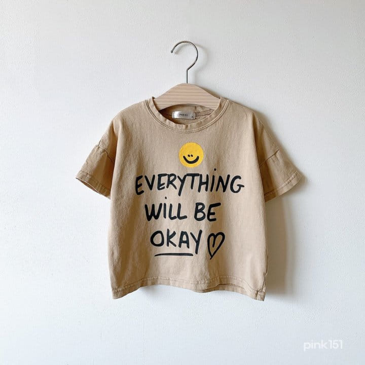 PINK151 - Korean Children Fashion - #Kfashion4kids - Now Smile Short Sleeves Tee