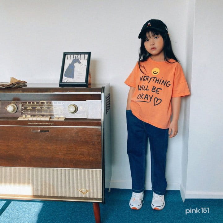 PINK151 - Korean Children Fashion - #Kfashion4kids - Now Smile Short Sleeves Tee - 11
