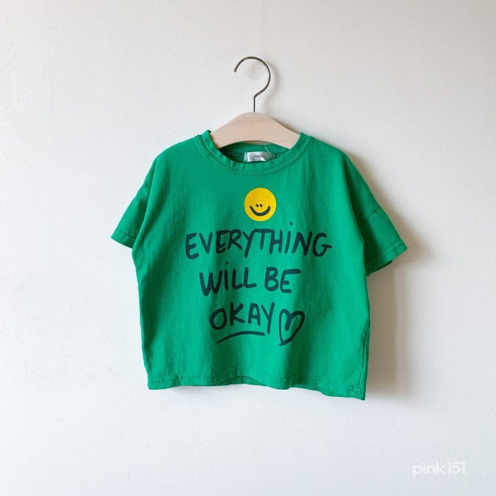 PINK151 - Korean Children Fashion - #Kfashion4kids - Now Smile Short Sleeves Tee - 3