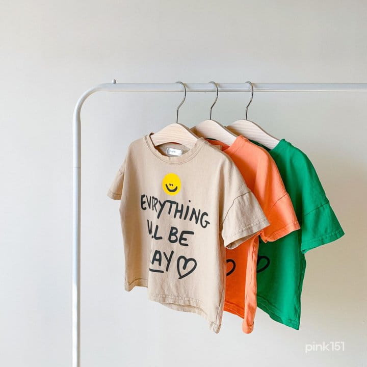 PINK151 - Korean Children Fashion - #Kfashion4kids - Now Smile Short Sleeves Tee - 8