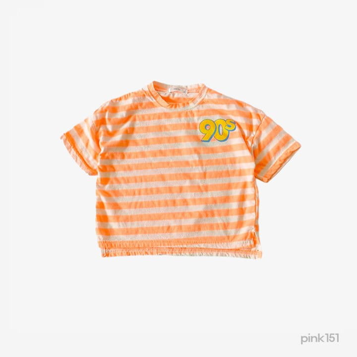 PINK151 - Korean Children Fashion - #Kfashion4kids - 90 Stripes Tee