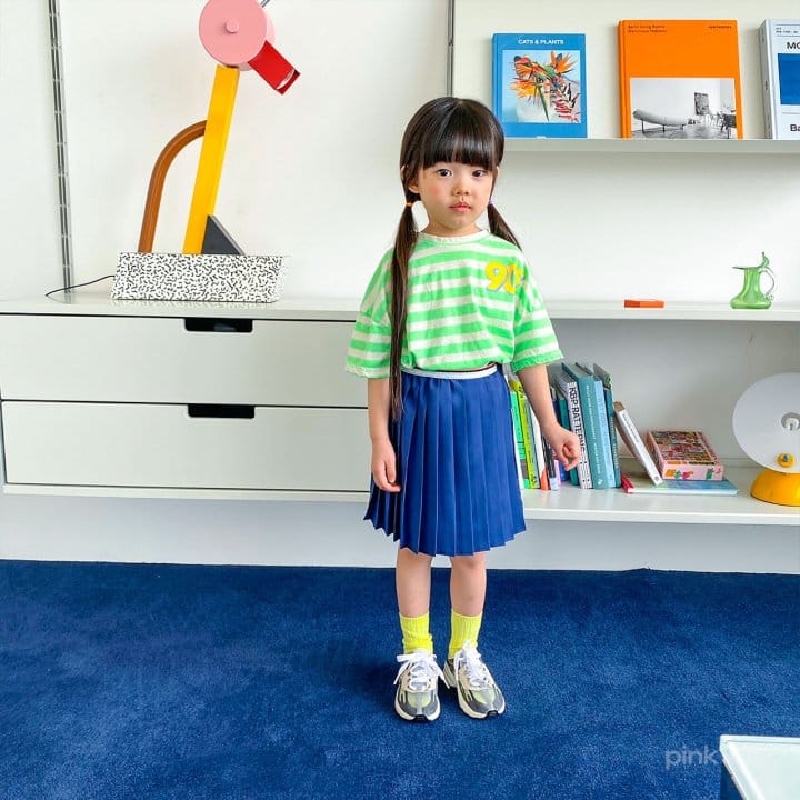 PINK151 - Korean Children Fashion - #Kfashion4kids - 90 Stripes Tee - 10