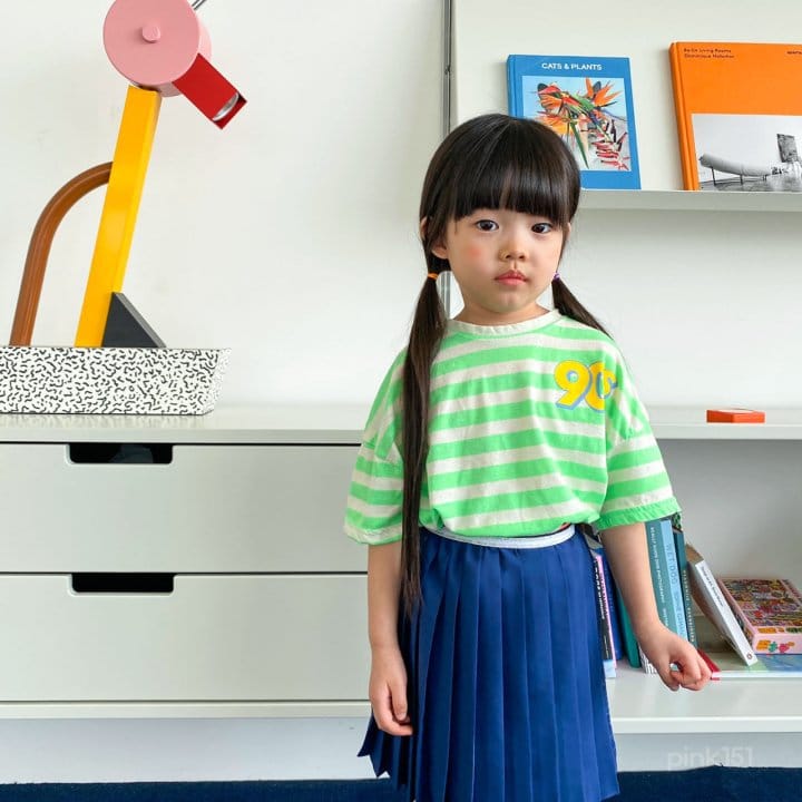 PINK151 - Korean Children Fashion - #Kfashion4kids - 90 Stripes Tee - 11