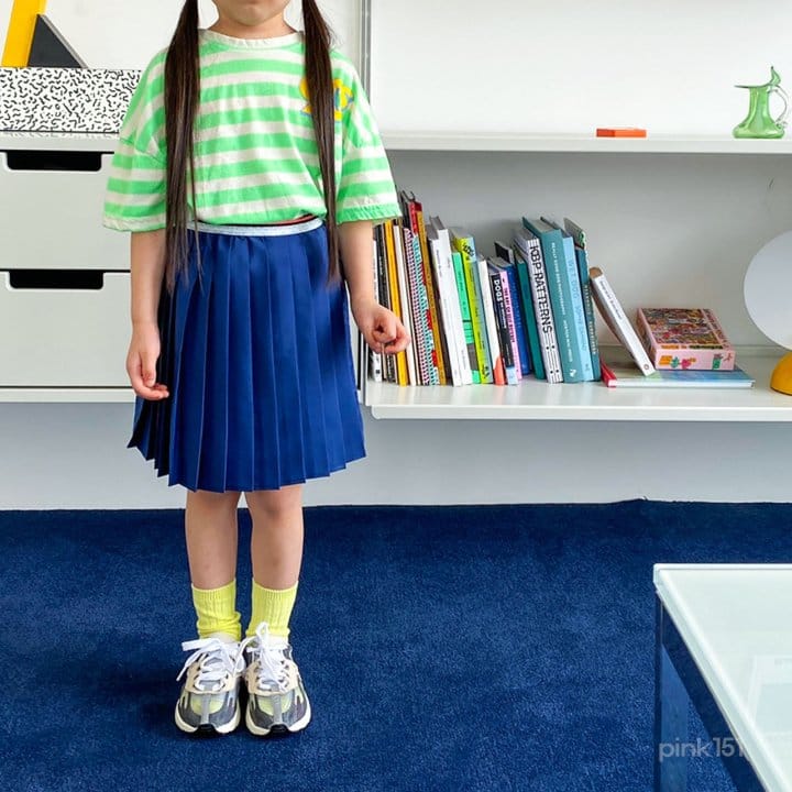 PINK151 - Korean Children Fashion - #Kfashion4kids - 90 Stripes Tee - 12
