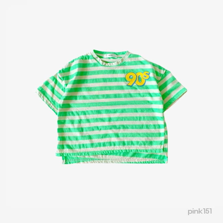 PINK151 - Korean Children Fashion - #Kfashion4kids - 90 Stripes Tee - 2