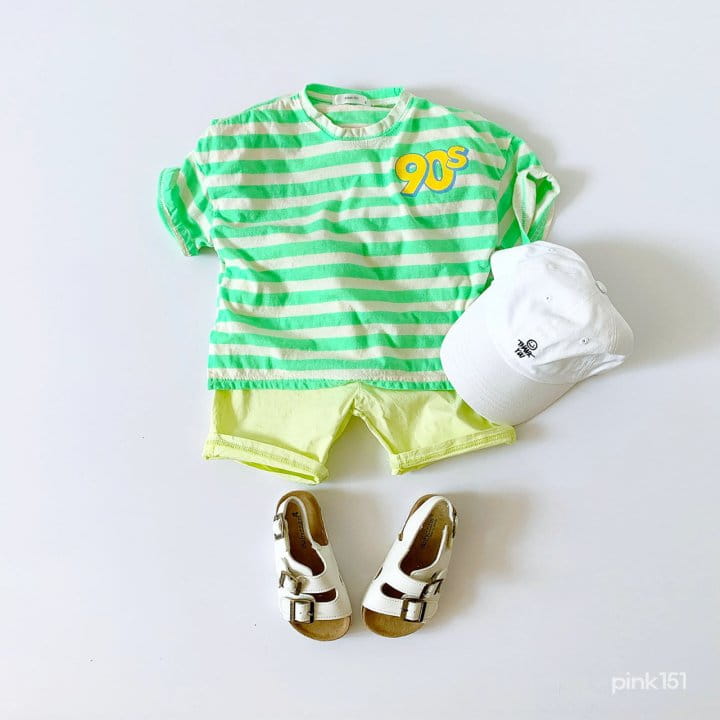 PINK151 - Korean Children Fashion - #Kfashion4kids - 90 Stripes Tee - 4