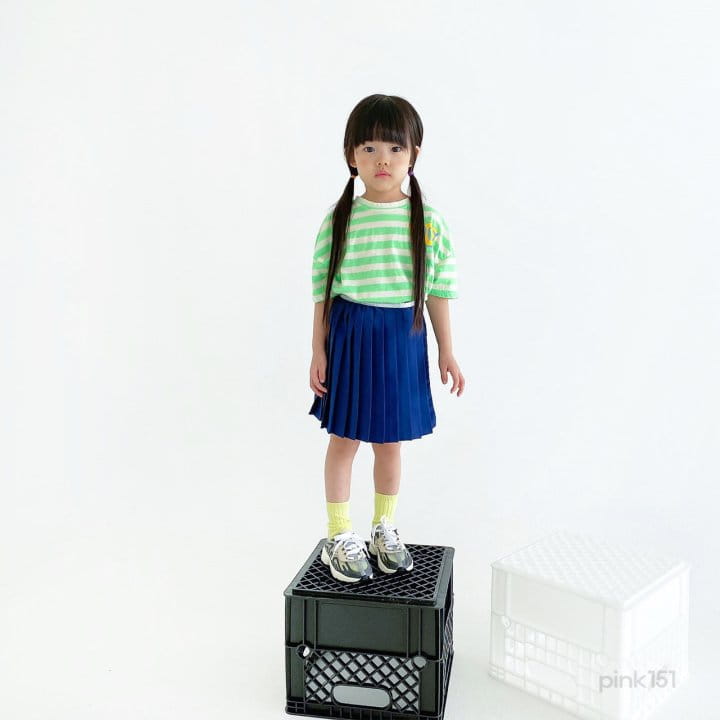 PINK151 - Korean Children Fashion - #Kfashion4kids - 90 Stripes Tee - 6