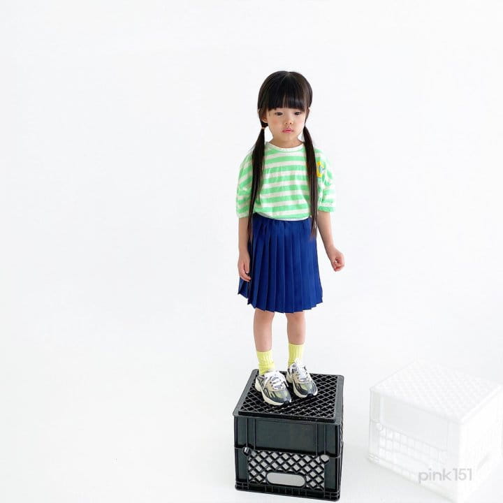 PINK151 - Korean Children Fashion - #Kfashion4kids - 90 Stripes Tee - 8