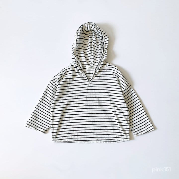PINK151 - Korean Children Fashion - #Kfashion4kids - Stripes Long Sleeves Hoody