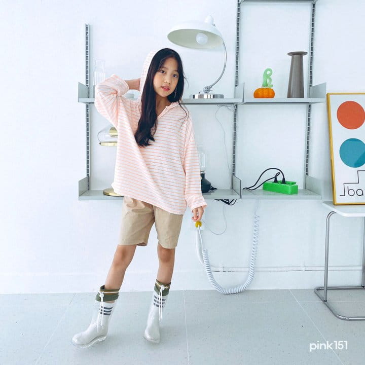 PINK151 - Korean Children Fashion - #Kfashion4kids - Stripes Long Sleeves Hoody - 12
