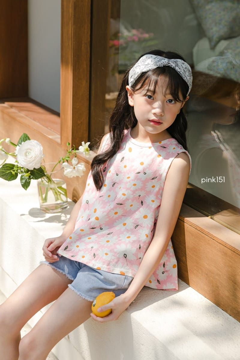 PINK151 - Korean Children Fashion - #Kfashion4kids - Deggi Denim Shorts - 7