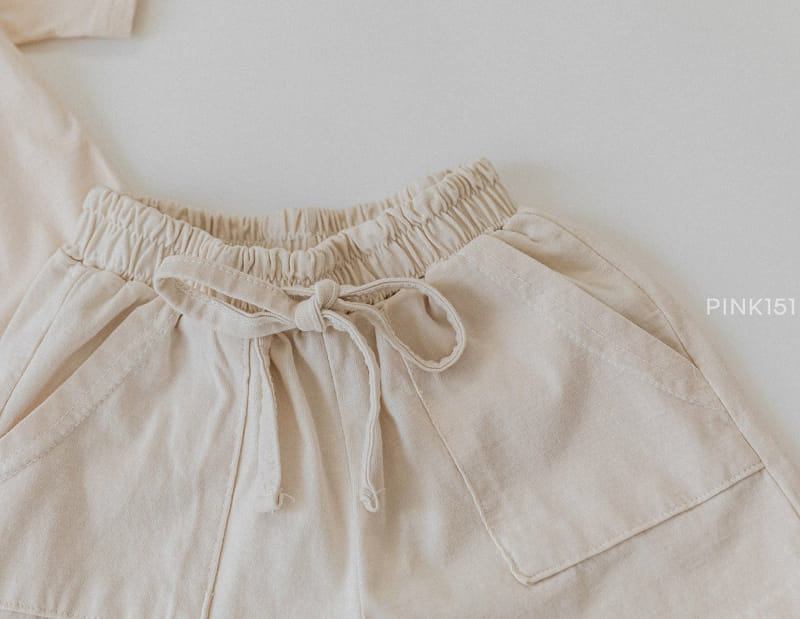 PINK151 - Korean Children Fashion - #Kfashion4kids - Pocket Shorts - 9
