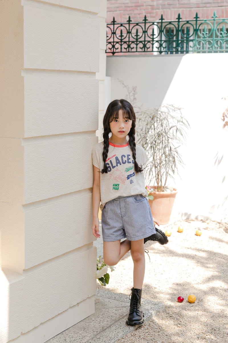 PINK151 - Korean Children Fashion - #Kfashion4kids - Stripes Shorts - 12