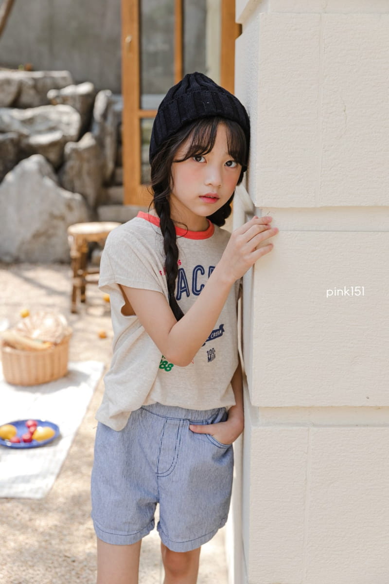 PINK151 - Korean Children Fashion - #Kfashion4kids - Stripes Shorts - 5