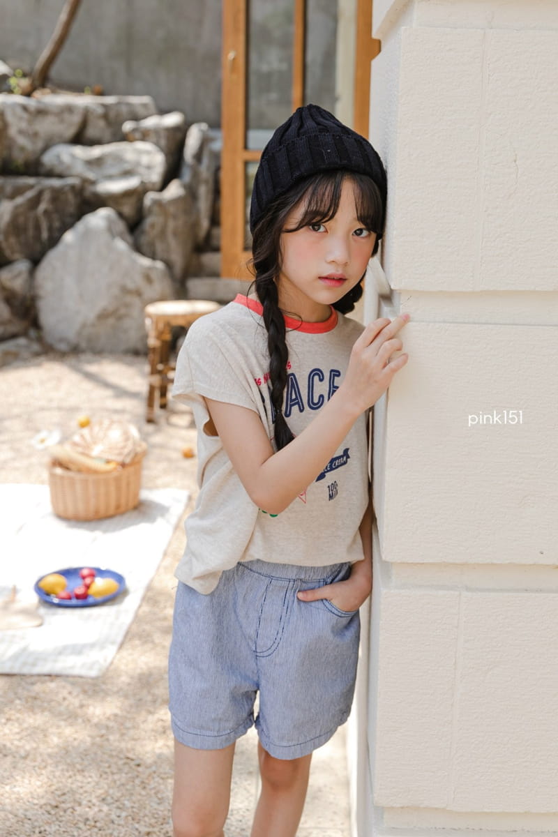PINK151 - Korean Children Fashion - #Kfashion4kids - Stripes Shorts - 6