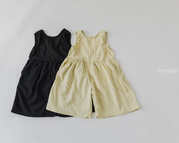 PINK151 - Korean Children Fashion - #Kfashion4kids - Sleeveless Jumpsuit - 10