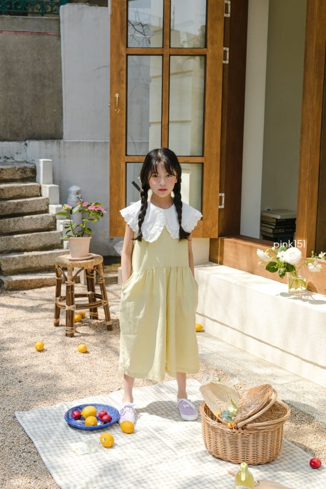PINK151 - Korean Children Fashion - #Kfashion4kids - Sleeveless Jumpsuit - 2