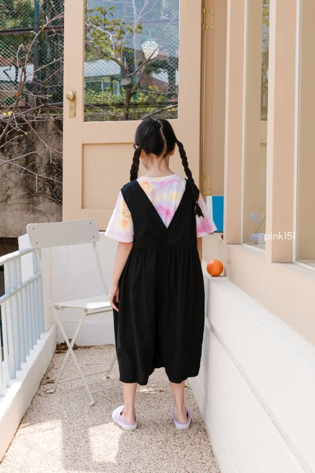 PINK151 - Korean Children Fashion - #Kfashion4kids - Sleeveless Jumpsuit - 8