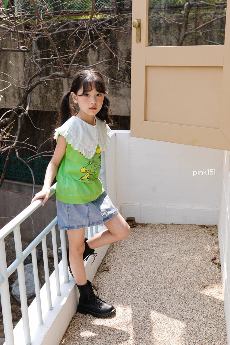 PINK151 - Korean Children Fashion - #Kfashion4kids - Sunshine V Neck Tee - 9