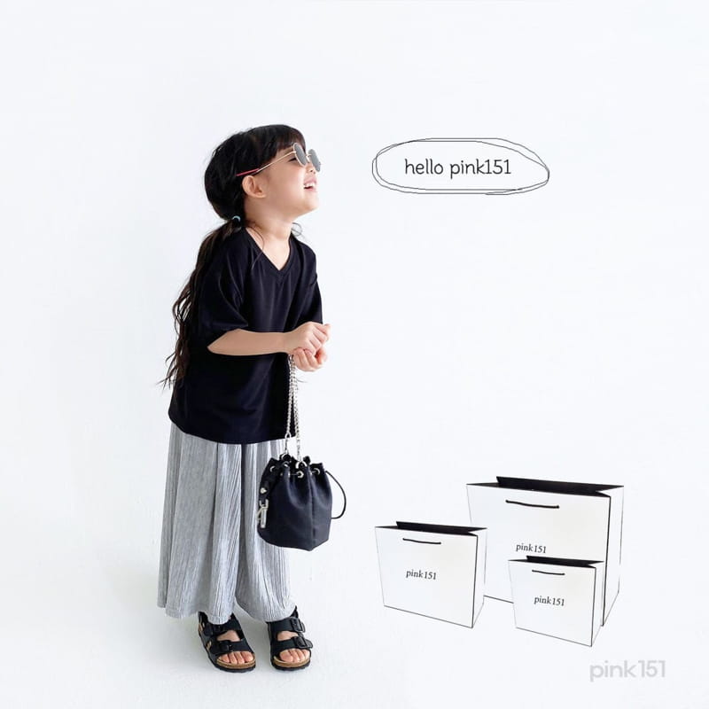 PINK151 - Korean Children Fashion - #Kfashion4kids - Cooling V Neck Tee - 10