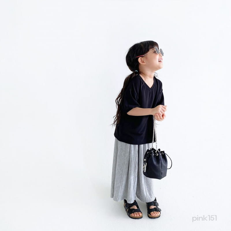 PINK151 - Korean Children Fashion - #Kfashion4kids - Cooling V Neck Tee - 8