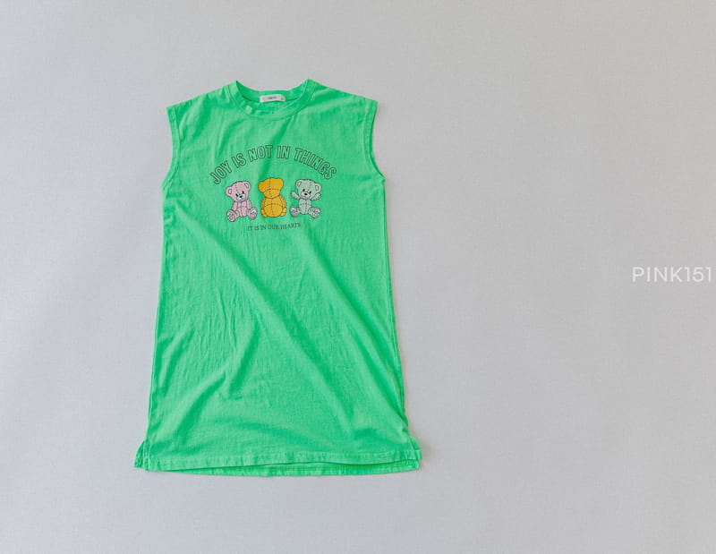 PINK151 - Korean Children Fashion - #Kfashion4kids - 3 Bears Long One-piece - 7