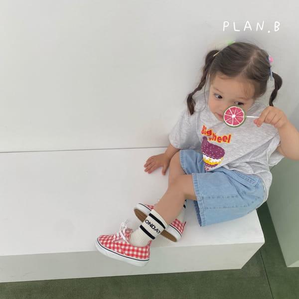 PLAN B - Korean Children Fashion - #Kfashion4kids - Shooting Star Denim Shorts - 2