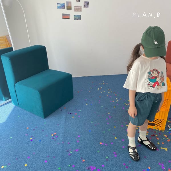 PLAN B - Korean Children Fashion - #Kfashion4kids - Picnic Friends Tee - 3