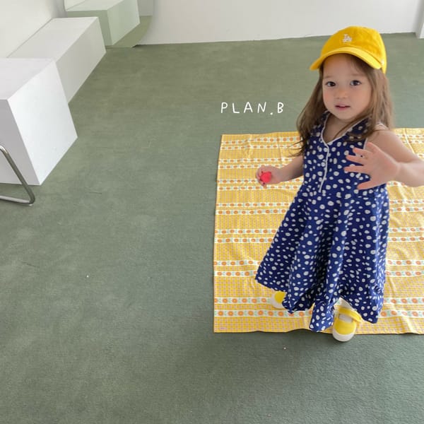 PLAN B - Korean Children Fashion - #Kfashion4kids - Green Tea One-piece - 3