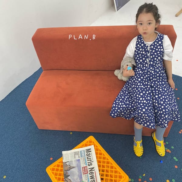 PLAN B - Korean Children Fashion - #Kfashion4kids - Green Tea One-piece - 5