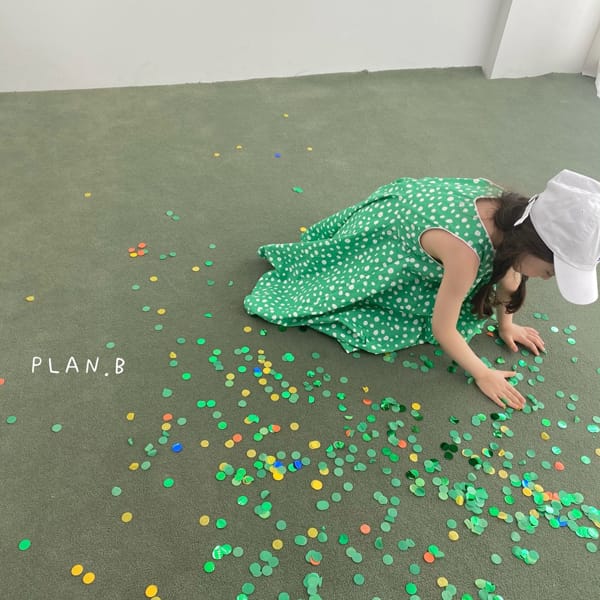 PLAN B - Korean Children Fashion - #Kfashion4kids - Green Tea One-piece - 7