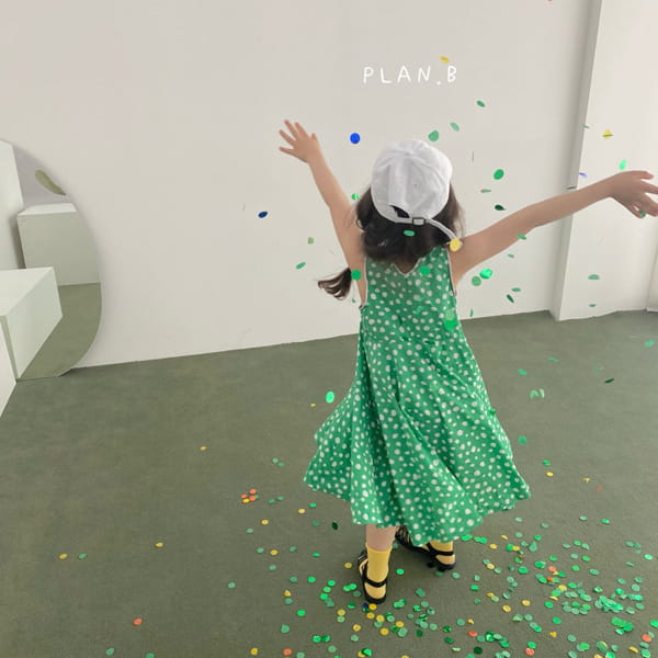 PLAN B - Korean Children Fashion - #Kfashion4kids - Green Tea One-piece - 8