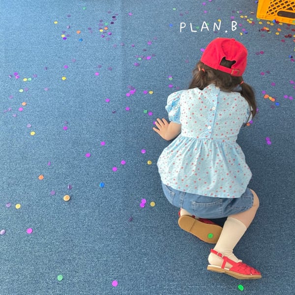 PLAN B - Korean Children Fashion - #Kfashion4kids - Pink Cloud Cotton Candy Blouse