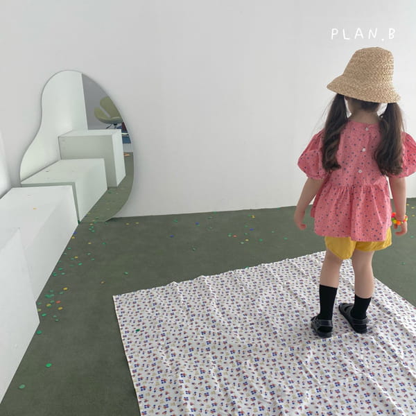 PLAN B - Korean Children Fashion - #Kfashion4kids - Pink Cloud Cotton Candy Blouse - 10