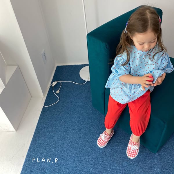 PLAN B - Korean Children Fashion - #Kfashion4kids - Pink Cloud Cotton Candy Blouse - 6