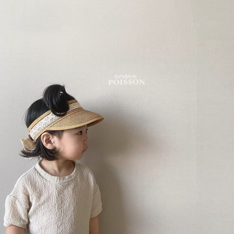 POISSON - Korean Children Fashion - #Kfashion4kids - Romance Sun Cap - 4