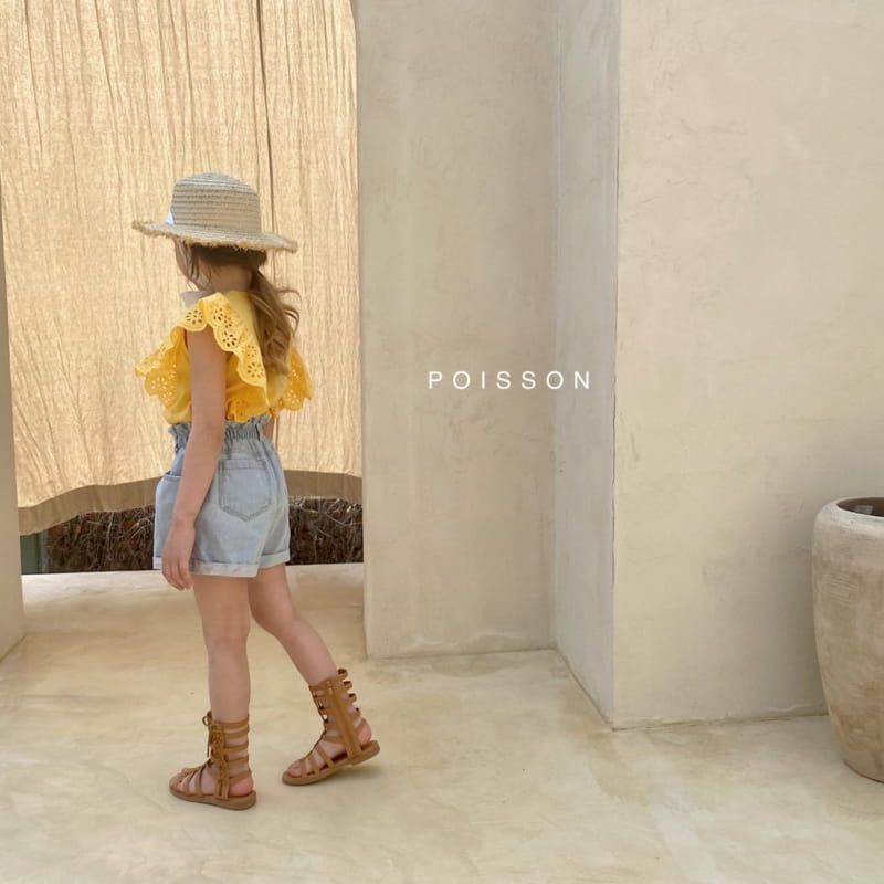 POISSON - Korean Children Fashion - #Kfashion4kids - Two Button Roll-up Shorts - 10