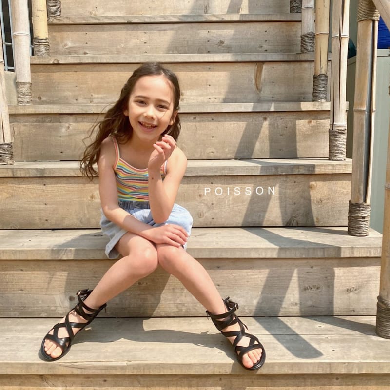 POISSON - Korean Children Fashion - #Kfashion4kids - Two Button Roll-up Shorts - 7