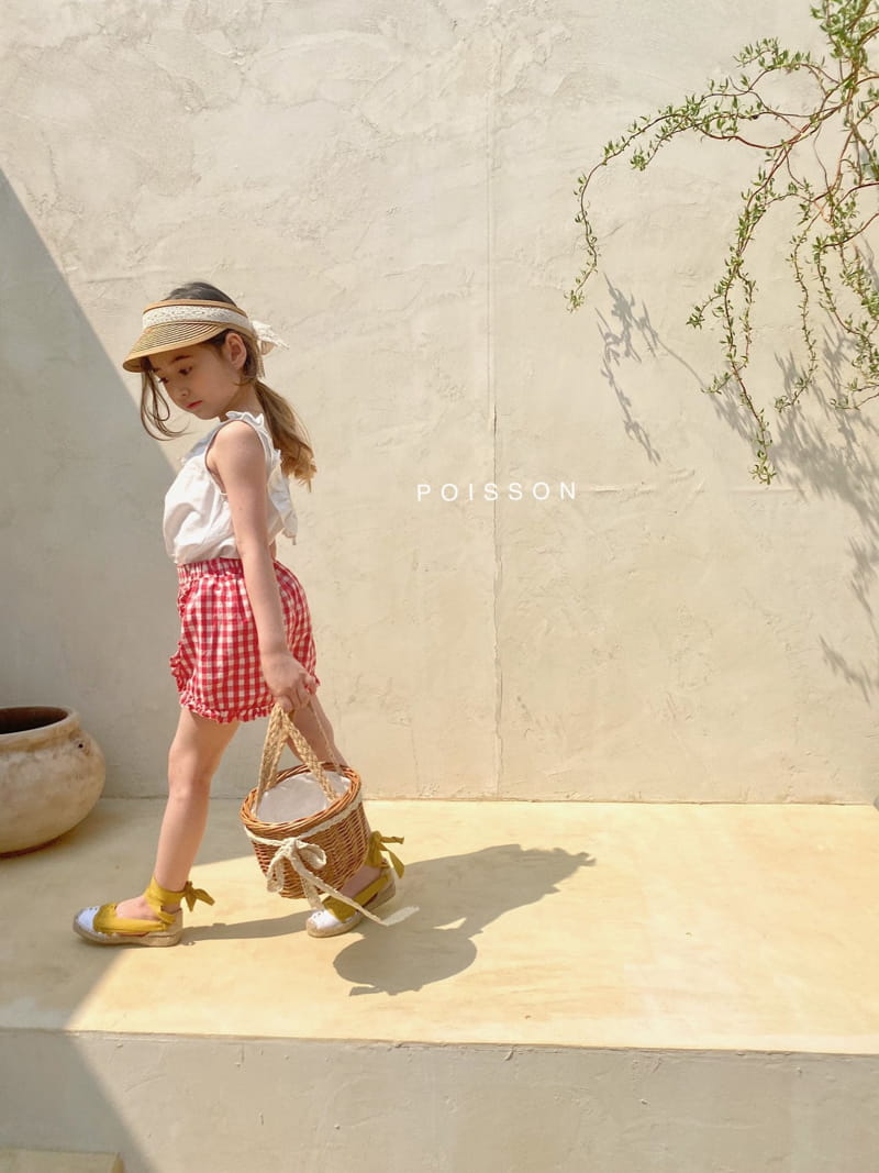 POISSON - Korean Children Fashion - #Kfashion4kids - Check Frill Shorts - 5