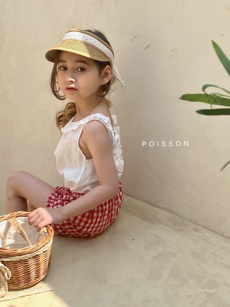 POISSON - Korean Children Fashion - #Kfashion4kids - Check Frill Shorts - 7