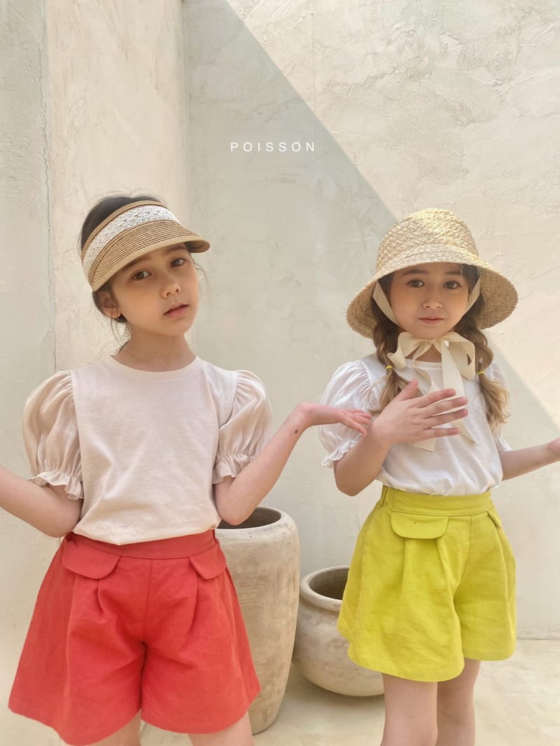 POISSON - Korean Children Fashion - #Kfashion4kids - Roder Puff Tee