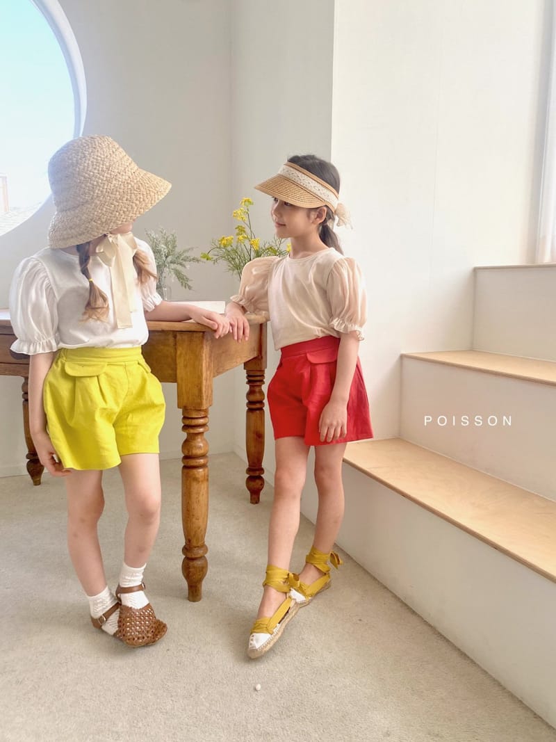 POISSON - Korean Children Fashion - #Kfashion4kids - Roder Puff Tee - 12