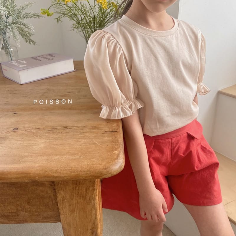 POISSON - Korean Children Fashion - #Kfashion4kids - Roder Puff Tee - 4