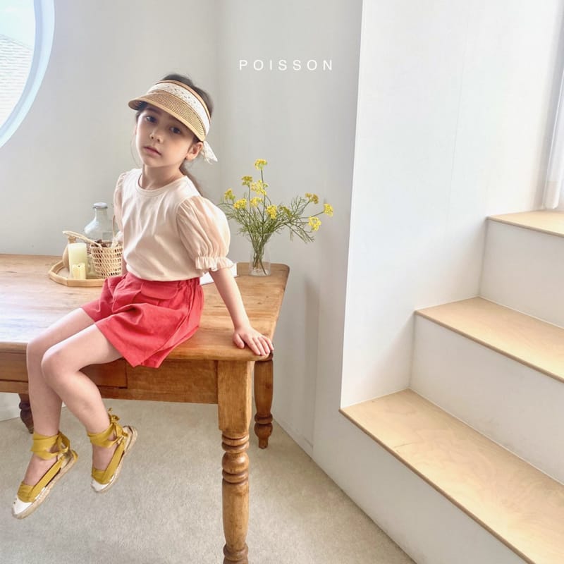 POISSON - Korean Children Fashion - #Kfashion4kids - Roder Puff Tee - 6
