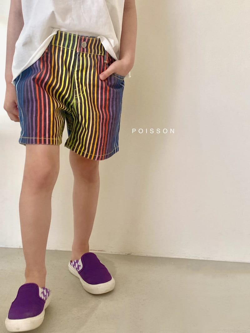 POISSON - Korean Children Fashion - #Kfashion4kids - Rainbow Shorts - 2