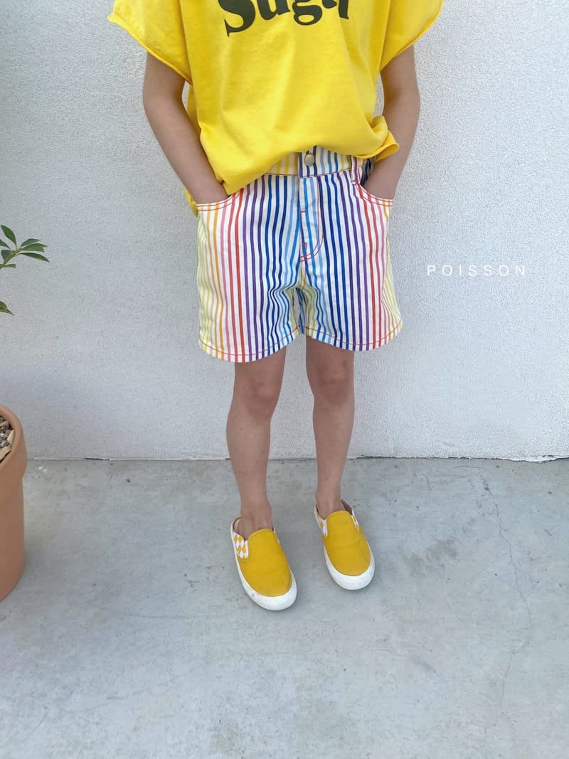 POISSON - Korean Children Fashion - #Kfashion4kids - Rainbow Shorts - 3
