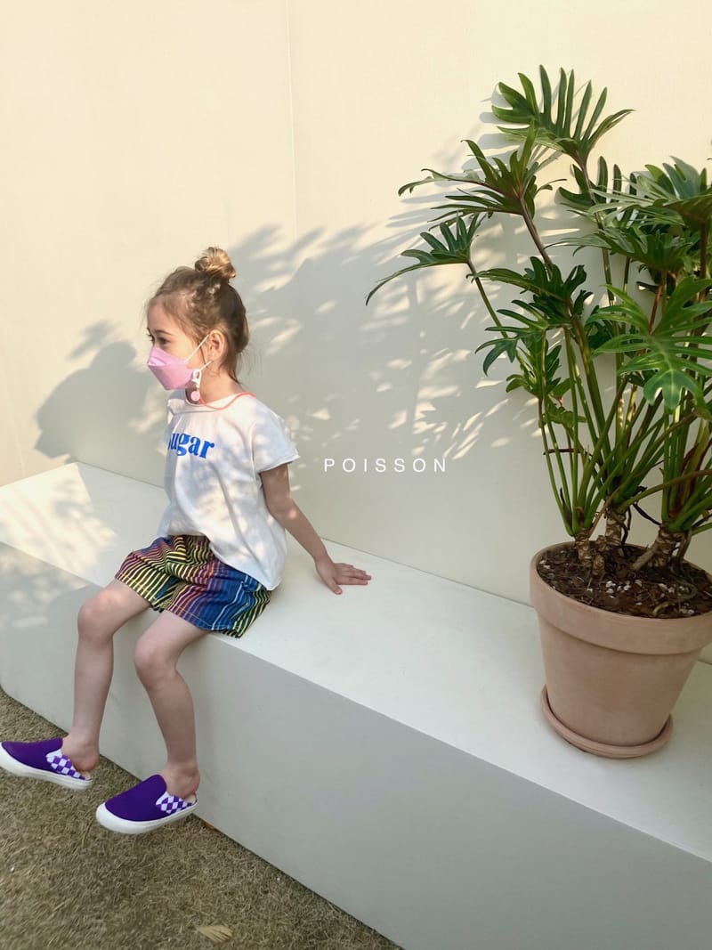 POISSON - Korean Children Fashion - #Kfashion4kids - Rainbow Shorts - 6