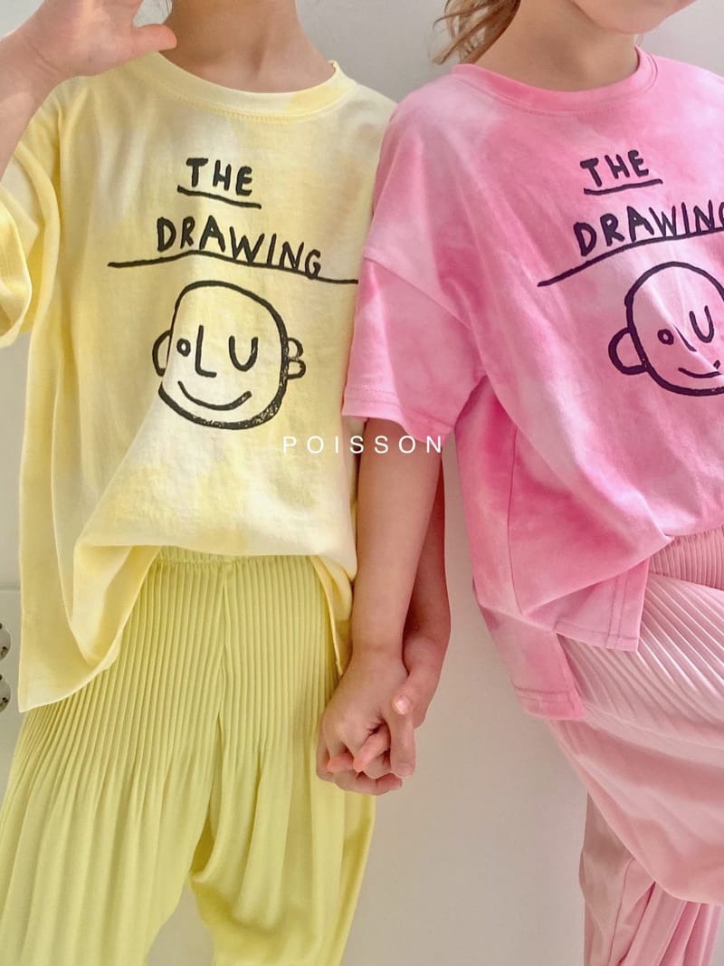 POISSON - Korean Children Fashion - #Kfashion4kids - Drawing Tee - 6